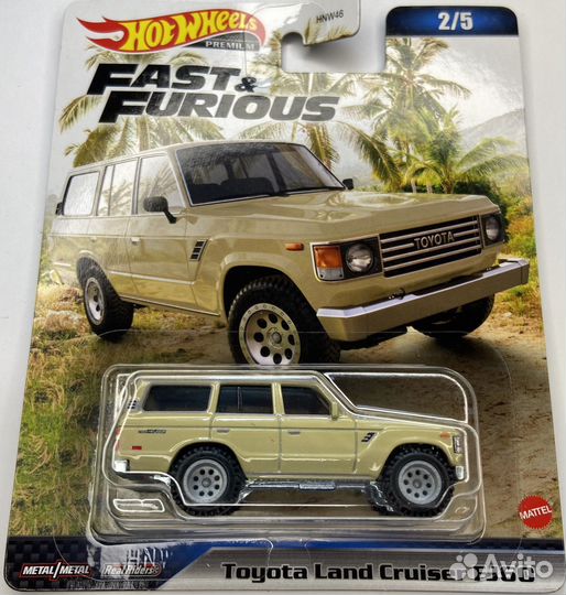 Hot Wheels premium toyota lad cruiser fj60