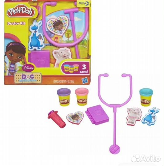 Play doh доктор Плюшева