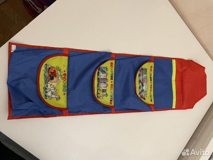 Кармашки на шкафчик для садика. Тихон