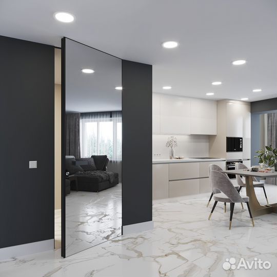 Дверь скрытого монтажа