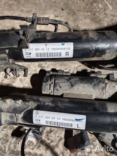 Мерседес S 217 амортизатор передний левый правый