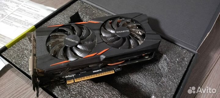 Видеокарта gtx 1050 ti 4gb gigabyte