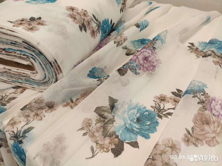 Тюль лён Прованс.Турция