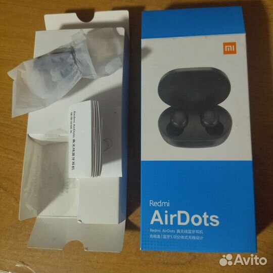 Беспроводные наушники xiaomi redmi airdots