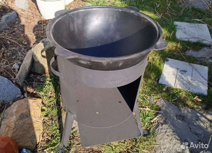 Печь для казана 22 литра