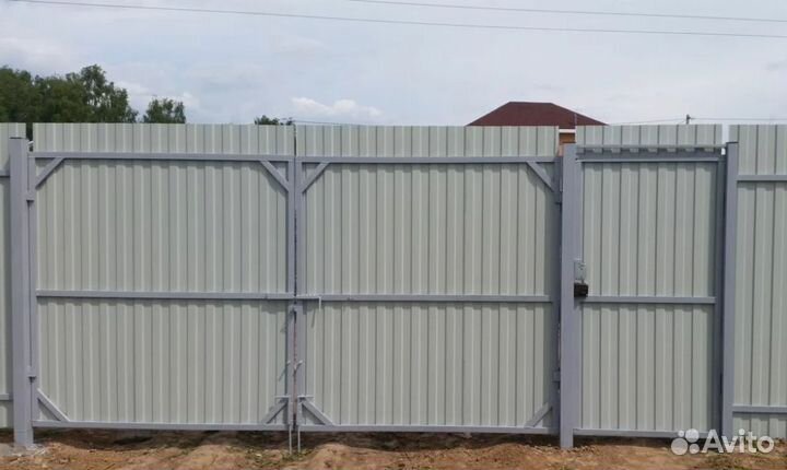 Ворота Распашные Заказать Профессионально