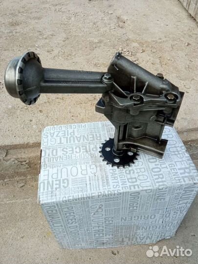 Масляный насос рено Сценик 2