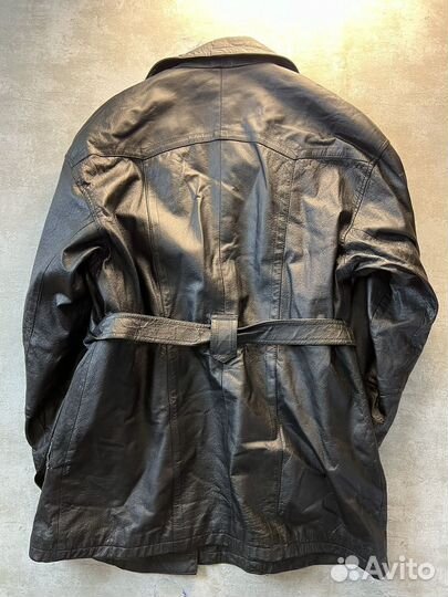 Кожаный плащ женский Real Leather