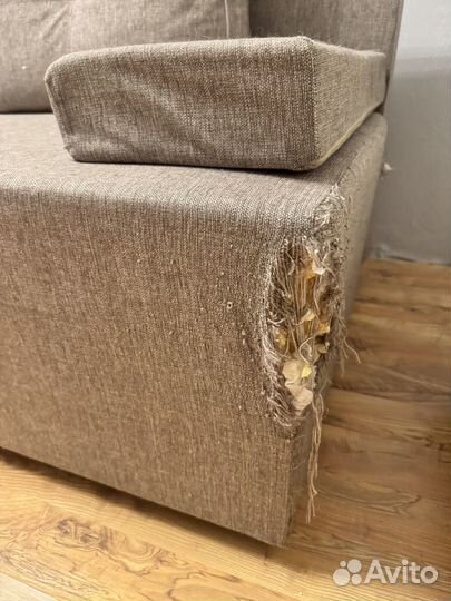 Диван прямой раскладной бу