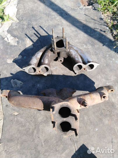 Коллектор ваз впускной и выпускной