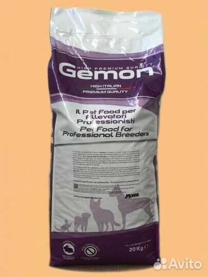 Корм Gemon для собак 20 кг ягнёнок