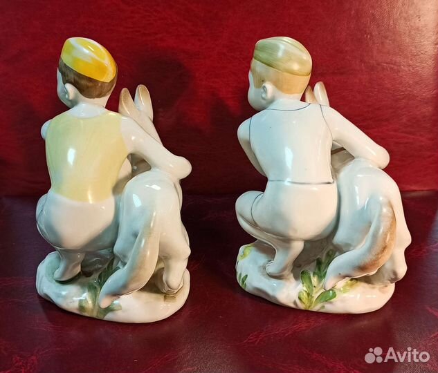 Статуэтка юный пограничник лфз СССР