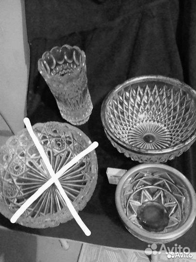 Хрусталь,цветное стекло СССР