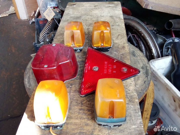 Стоп сигнал + указали поворота мотоцикла Урал