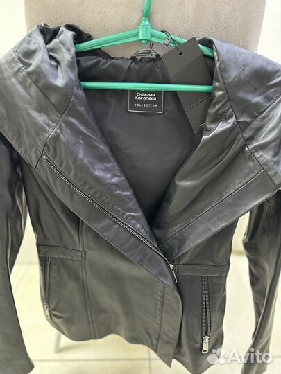 Куртка кожаная женская снежная королева