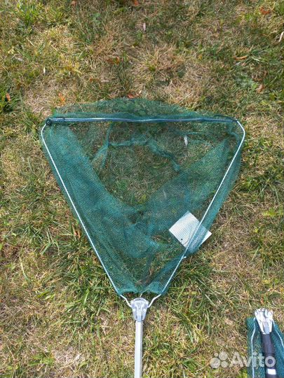 Подсак рыболовный со складываемой головой