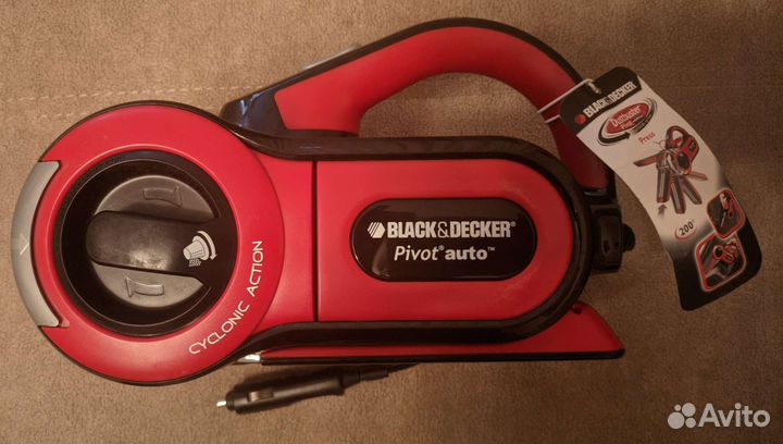 Автомобильный пылесос black & decker