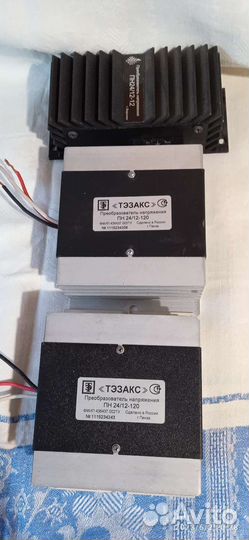 Преобразователи напряжения 24/12