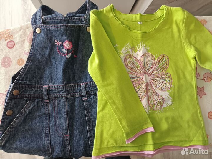 Детские вещи пакетом на девочку 98 104