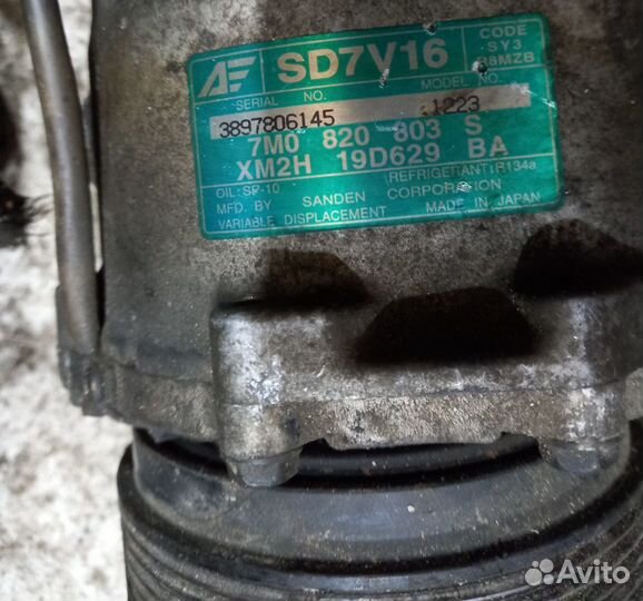 Компрессор кондиционера Mercedes