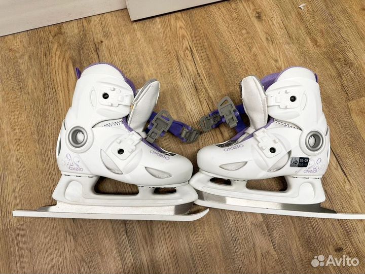 Коньки детские раздвижные 26 28