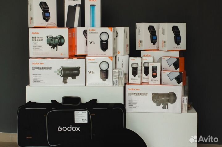 Вспышки Godox, Ving, ThinkLite, RGB, V1, DP600III