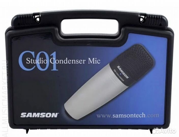 Конденсаторный микрофон samson c01