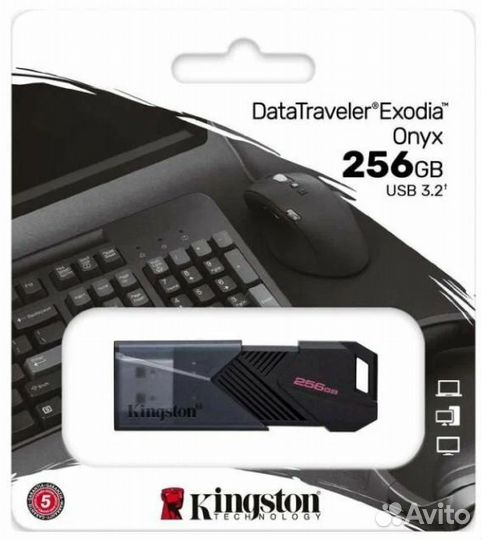 USB 3.2 Флешка 256GB Kingston DataTravele Exodia O
