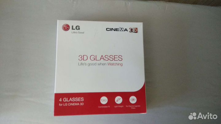 3D очки для телевизора LG