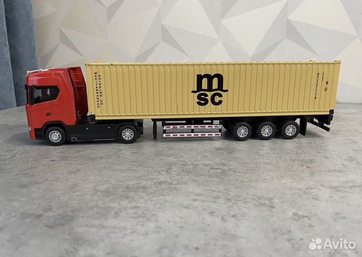 Модель автомобиля Scania s730 v8 фура