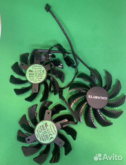 Комплект T128010SU для видеокарт(3шт)