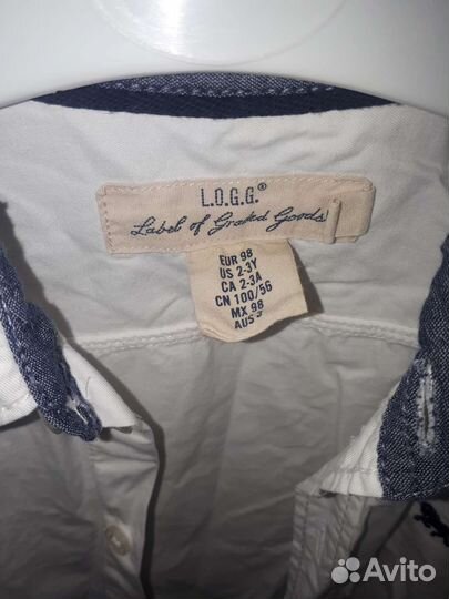 Рубашка детская для мальчиков р.92-98