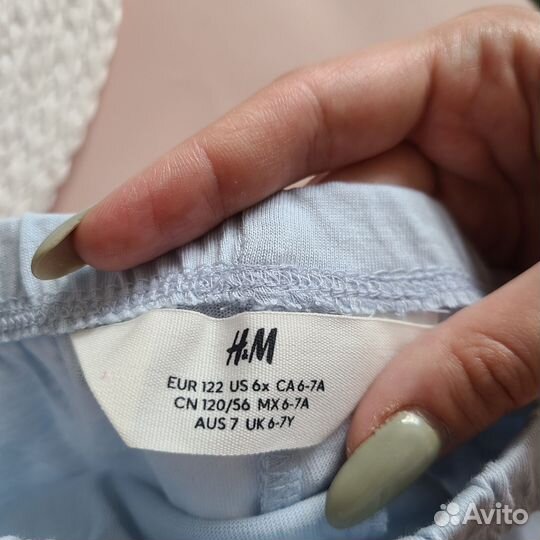 Шорты новые H&M для девочки 122