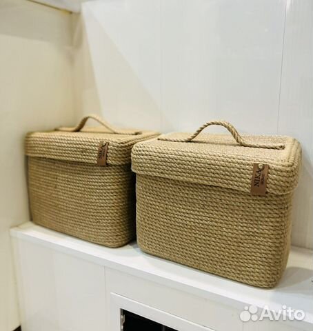 Корзины из джута