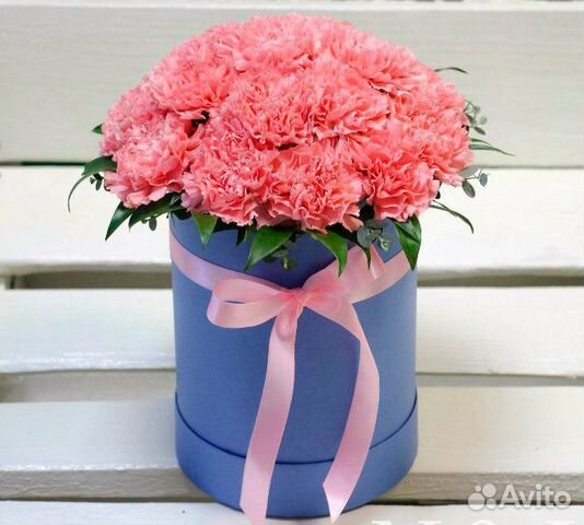 Цветы в коробке 202