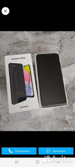Телефон samsung а 03s