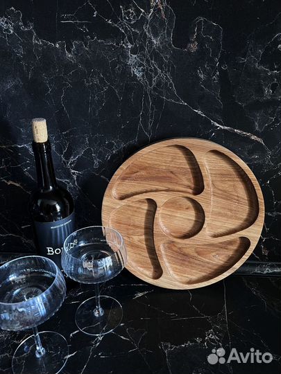 Менажница деревянная