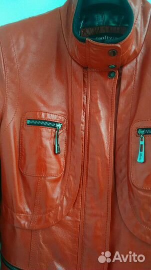 Куртка кожаная