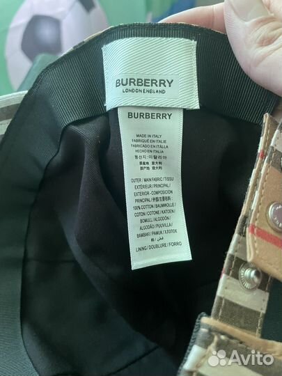 Кепка burberry оригинал