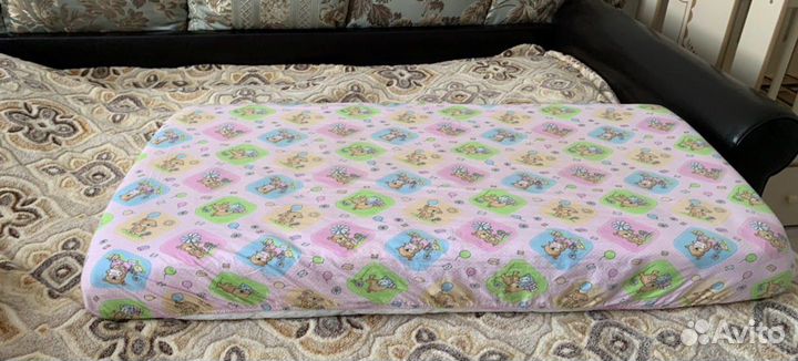 Простынь на резинке 120 60