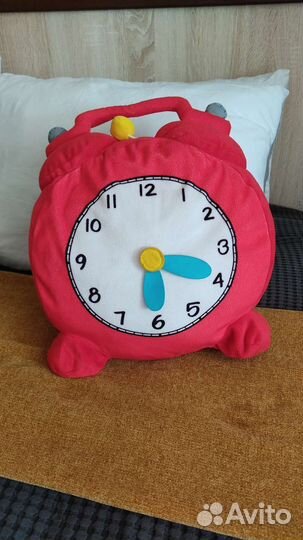 Подушка детская декоративная IKEA будильник