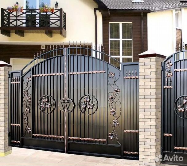 Распашные ворота от производителя с гарантией