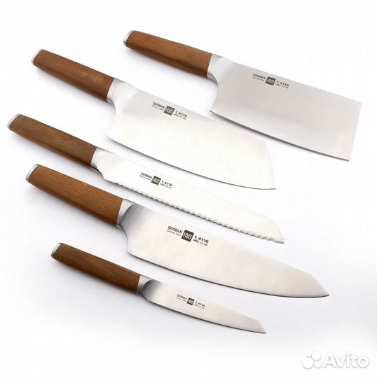 Набор ножей Xiaomi HuoHou German Steel 6 предметов