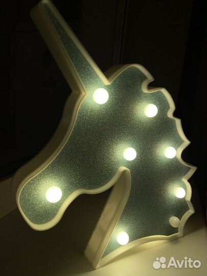 Светильник единорог