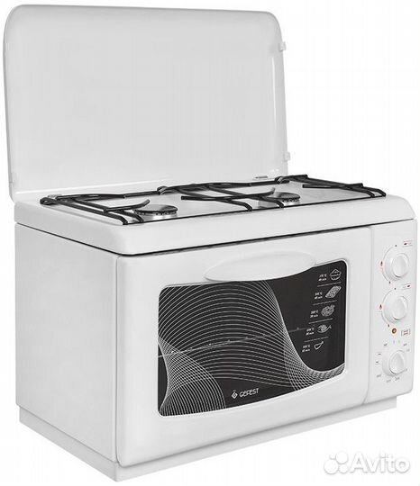 Настольная комбинированная плита gefest пгэ 120