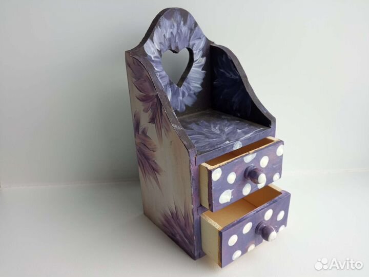 Мини комодик шкатулка hand made