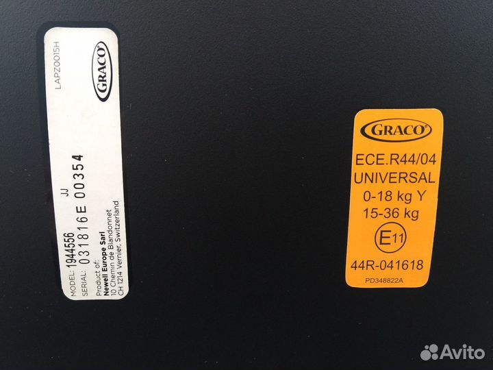 Детское автокресло