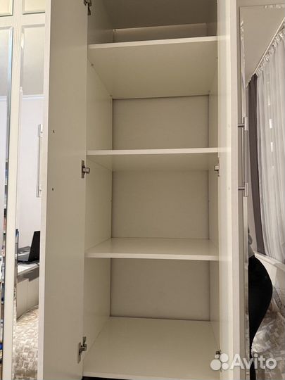 Шкаф купе бу белый + стол в подарок