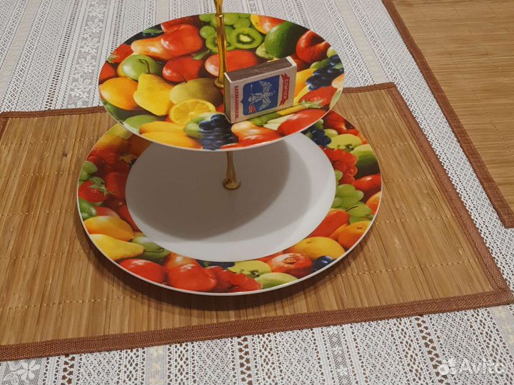 Этажерка, блюдо. Фруктовница