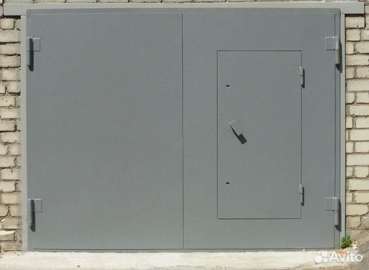 Ворота гаражные / Металлические ворота для гаража